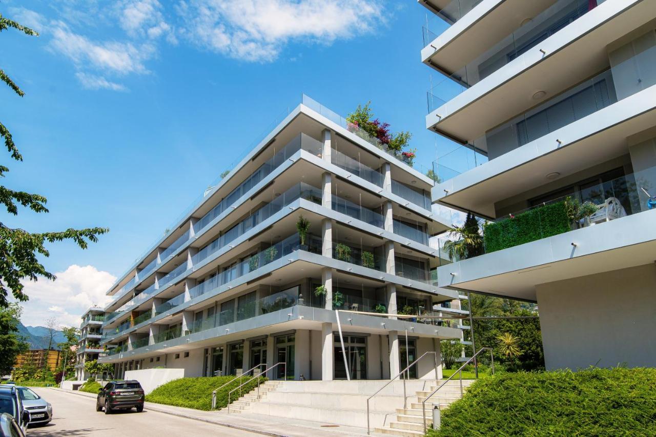 Linda Terrace By Quokka 360 - Modern One-Bedroom Flat With Sun Terrace Locarno Luaran gambar