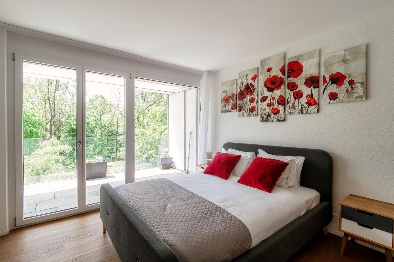 Linda Terrace By Quokka 360 - Modern One-Bedroom Flat With Sun Terrace Locarno Luaran gambar