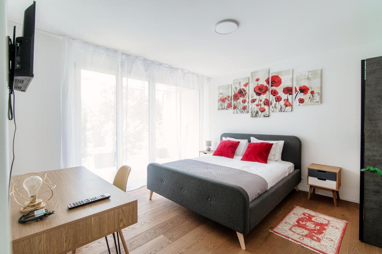 Linda Terrace By Quokka 360 - Modern One-Bedroom Flat With Sun Terrace Locarno Luaran gambar