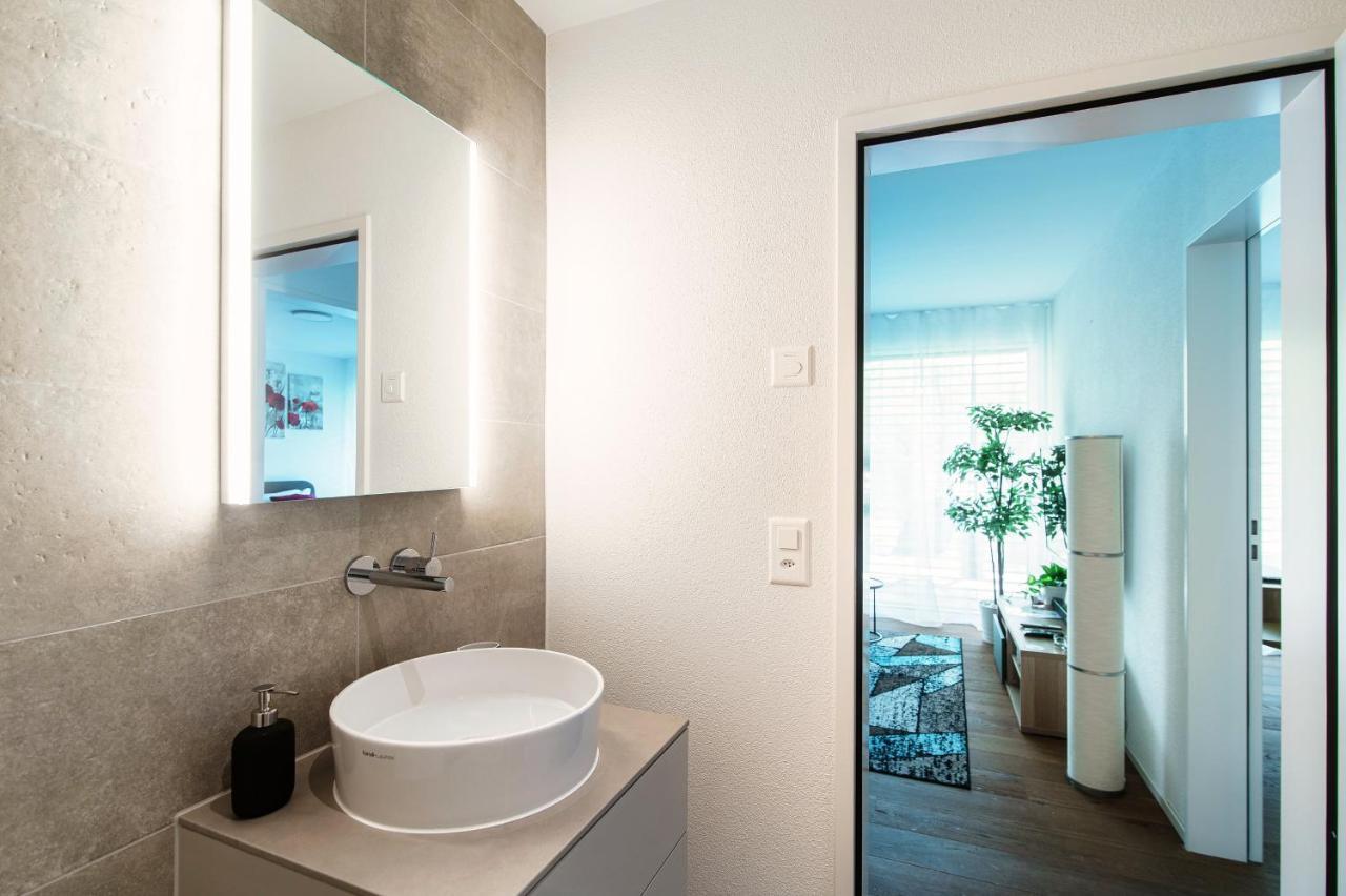 Linda Terrace By Quokka 360 - Modern One-Bedroom Flat With Sun Terrace Locarno Luaran gambar